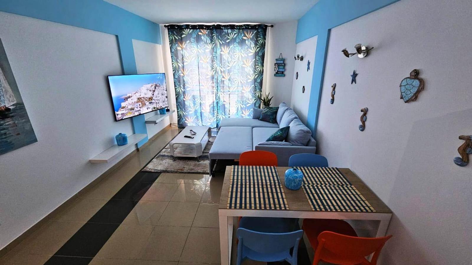 Blue Bay Paradise - Beach Front Apartment With Sea View Playa Paraiso  Zewnętrze zdjęcie